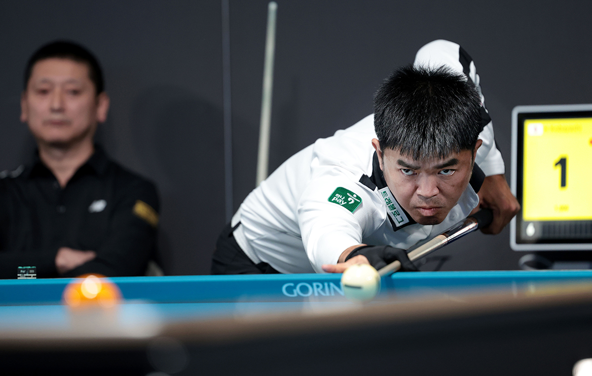 김준태와 64강에서 대결하는 응우옌꾸옥응우옌(하나카드).  PBA 제공