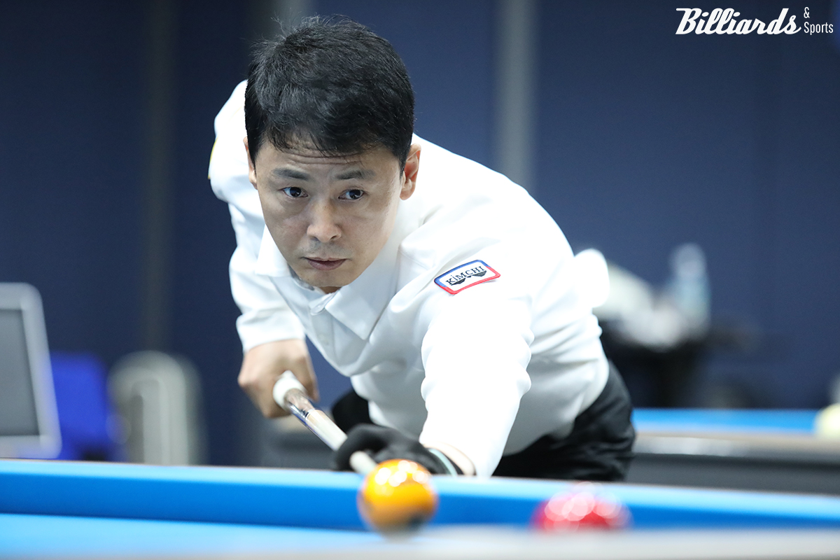 문성원은 사이그너를 꺾고 64강에 진출했다.