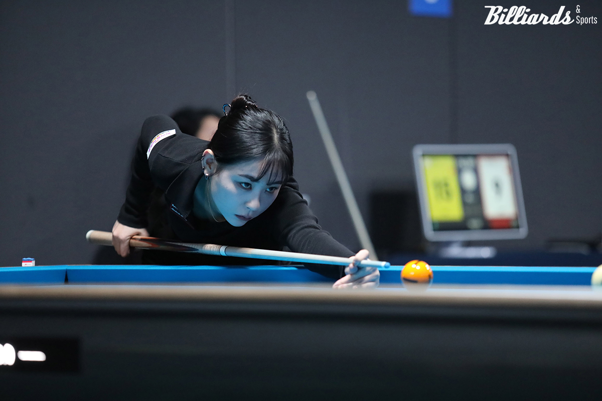 한슬기와 16강에서 대결하는 송민지. 