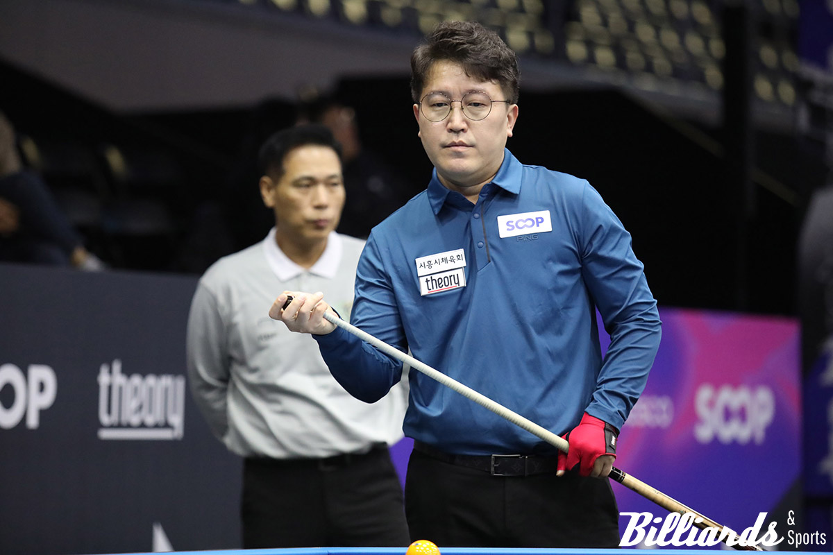 끝내기 하이런 8점으로 1점 차 역전승을 거두고 조 1위에 오른 황봉주.