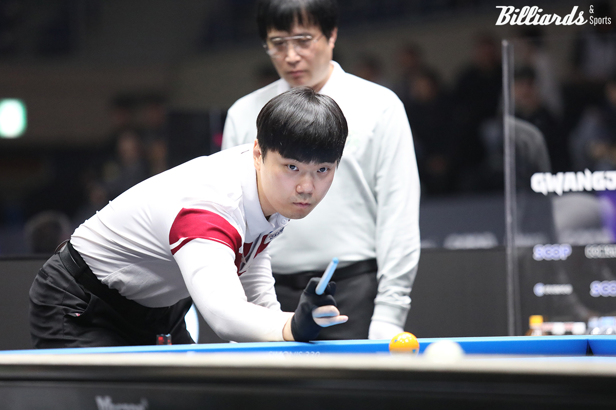 B조에서 3승을 거두며 1위를 차지한 김행직(전남-진도군청).