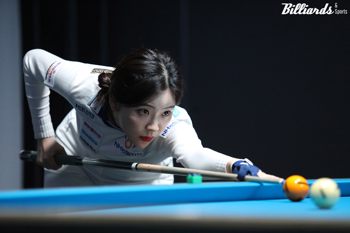 정수빈(NH농협카드)이 7차 투어에서 무섭게 상승세를 몰고 왔다. 정수빈의 합산 애버리지는 1.299로 8명 중 가장 높다.  사진=이용휘 기자