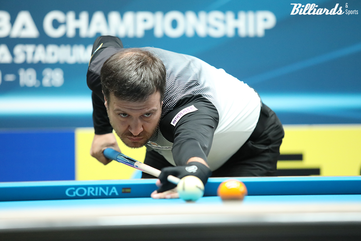 잔 차파크(우리금융캐피탈)를 3-1로 꺾고 32강에 올라온 륏피 체네트(하이원리조트).