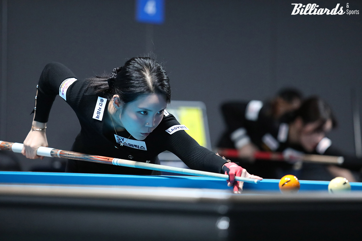 송민지와 8강에서 대결하는 이우경(에스와이).