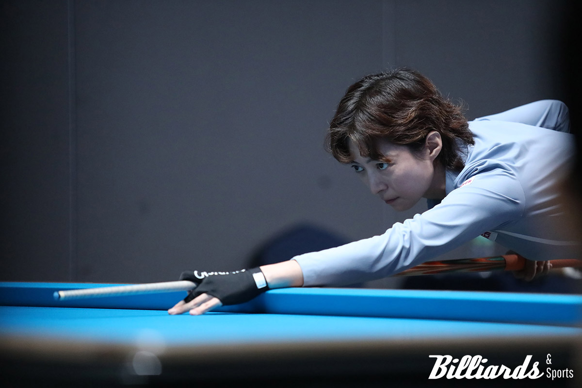 임정숙이 마침내 징크스를 털고 18개 투어 만에 4강 복귀에 성공했다. 사진=정선/이용휘 기자