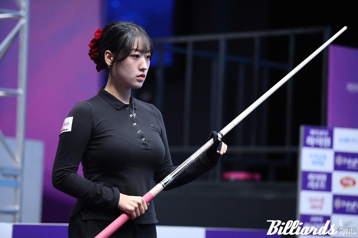 LPBA 데뷔 후 첫 4강 진출에 도전한 장가연