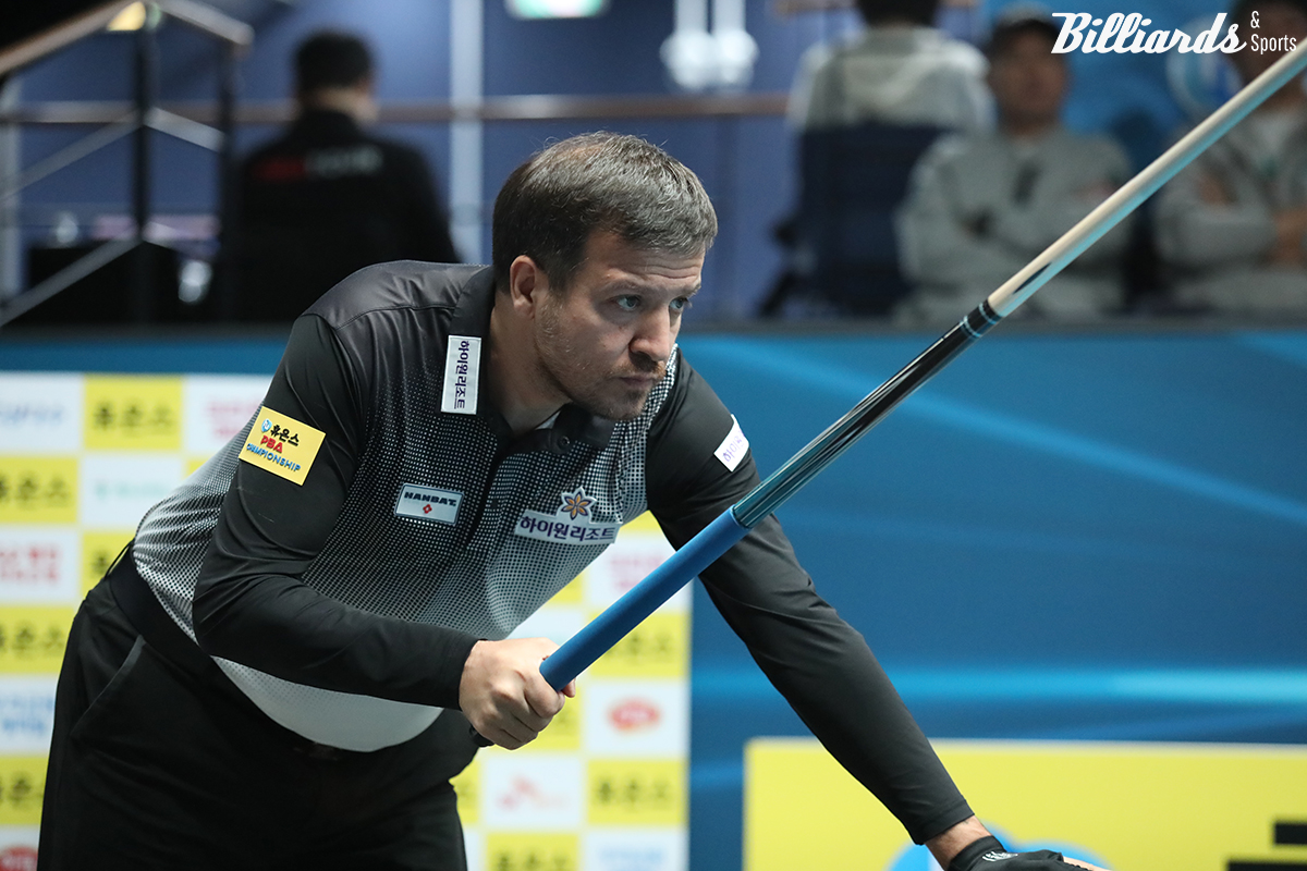 전날 32강에서 륏피 체네트(하이원리조트)는 이상용에게 1-3으로 패했다.