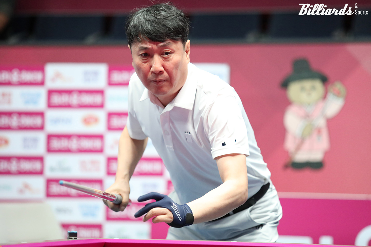 최성원을 꺾고 8강에 진출한 신남호.