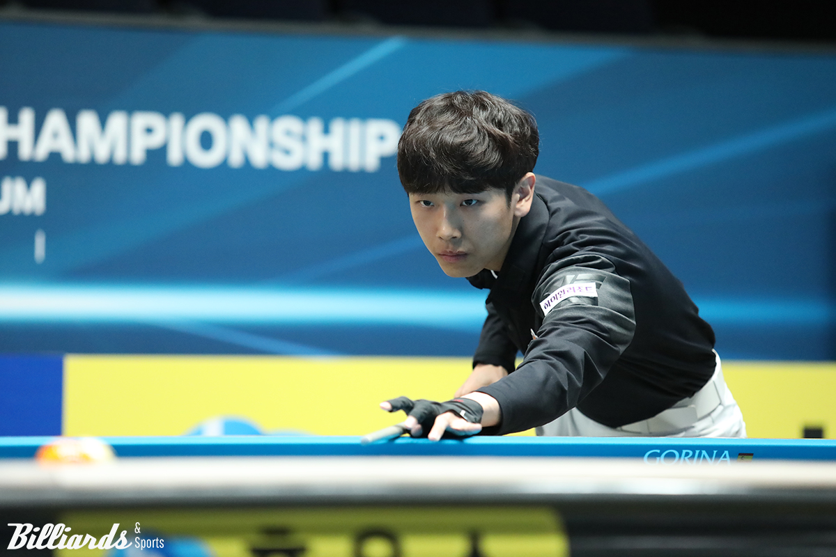 이충복에게 승리한 임성균.