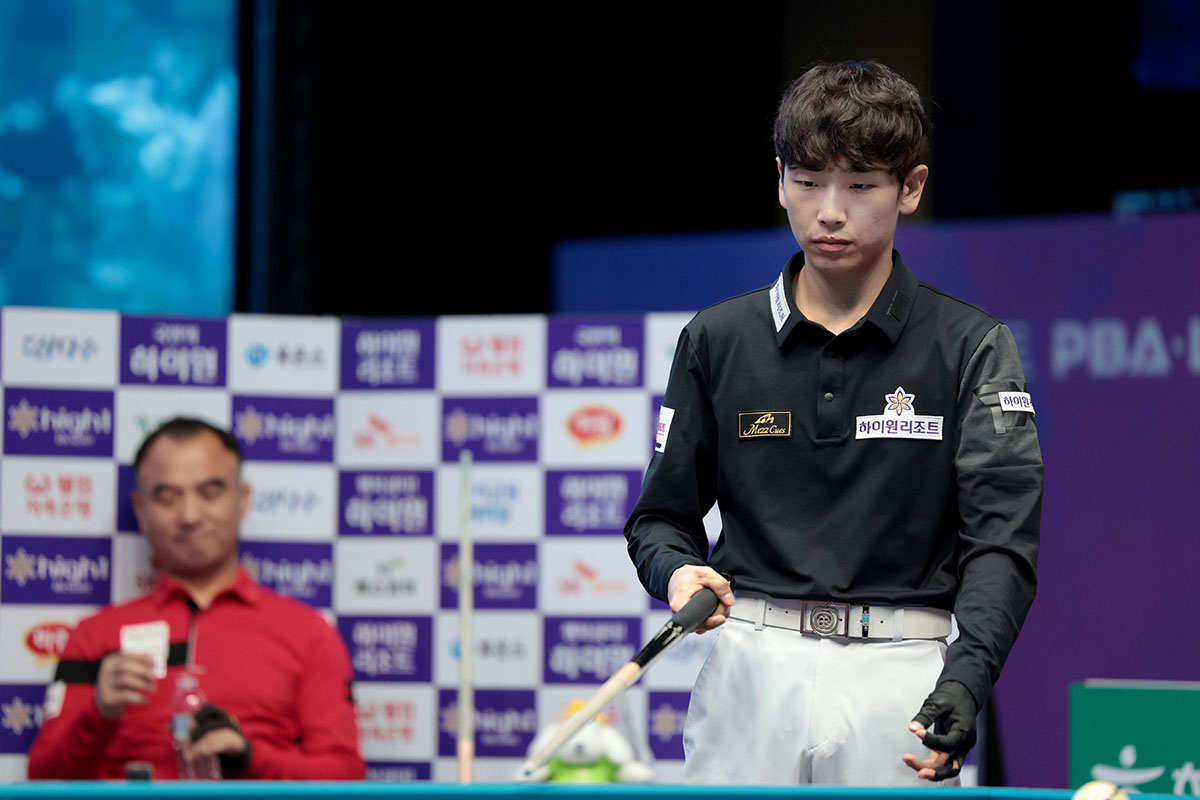 8강에서 이승진과 대결 중인 임성균.