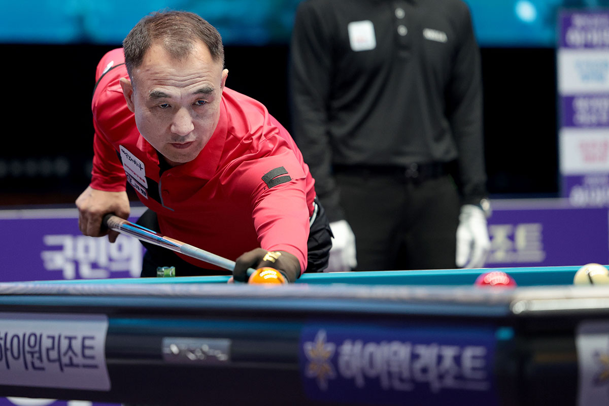 이승진은 하이런 14점 등 막강한 경기력으로 '영건' 임성균을 돌려세웠다.