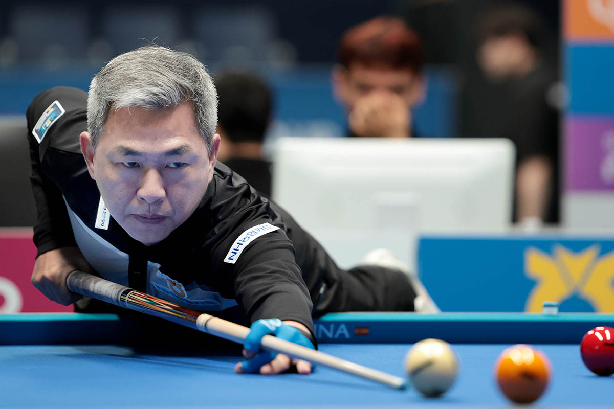 8강에서 신남호를 꺾고 준결승에 오른 마민껌.