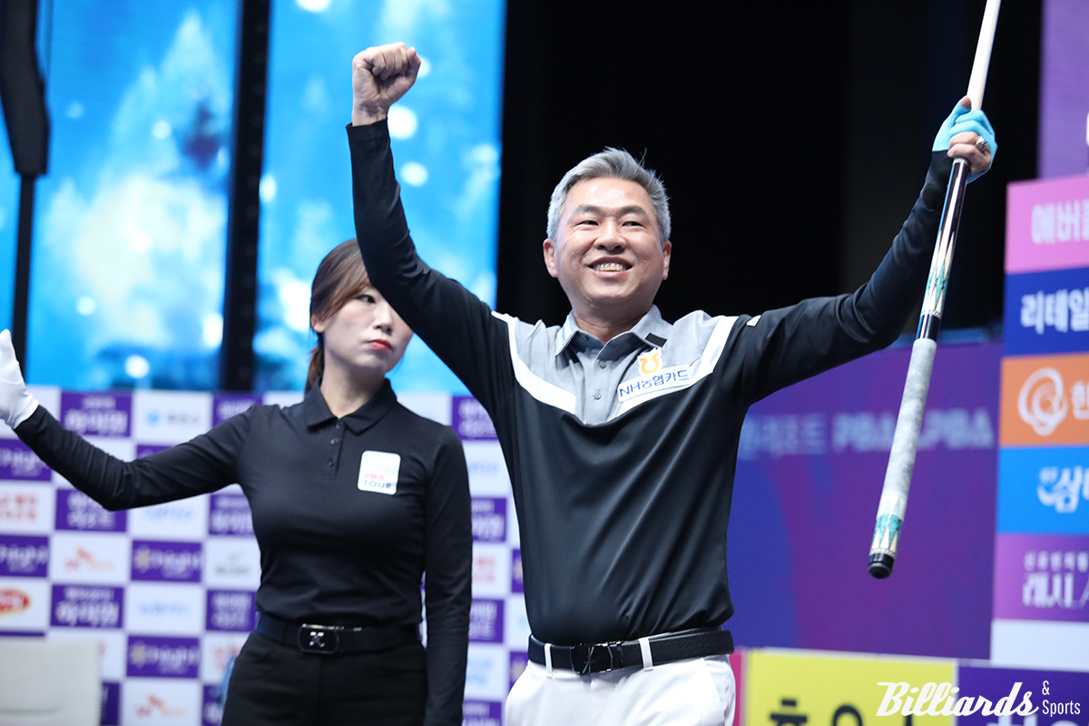 베트남 선수 중 유일하게 PBA 투어를 우승한 마민껌(NH농협카드)이 3년 만에 통산 2승과 '베트남 PBA 2호 우승'을 정조준했다.  사진=정선/이용휘 기자