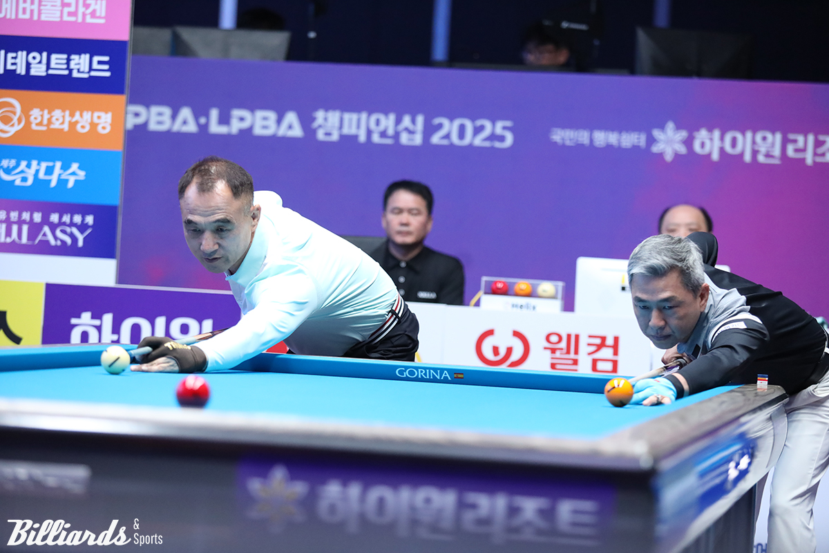 마민껌 vs 이승진의 준결승전 뱅킹 장면.