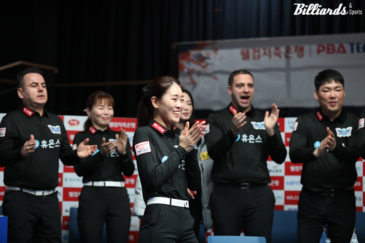 팀리그 데뷔전에 출전한 최지민(휴온스).  사진=이용휘 기자