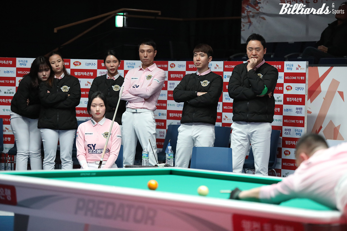 에스와이 선수들.