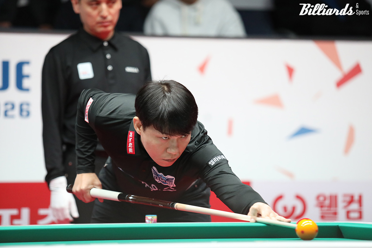 4, 5세트를 승리한 최성원(휴온스).