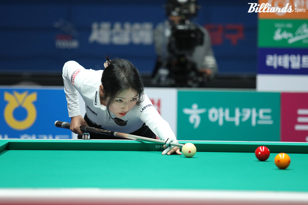 한지은은 세트스코어 1-2에서 4세트를 승리해 2-2 동점을 만든 뒤 6세트에서 승부에 쐐기를 박았다.