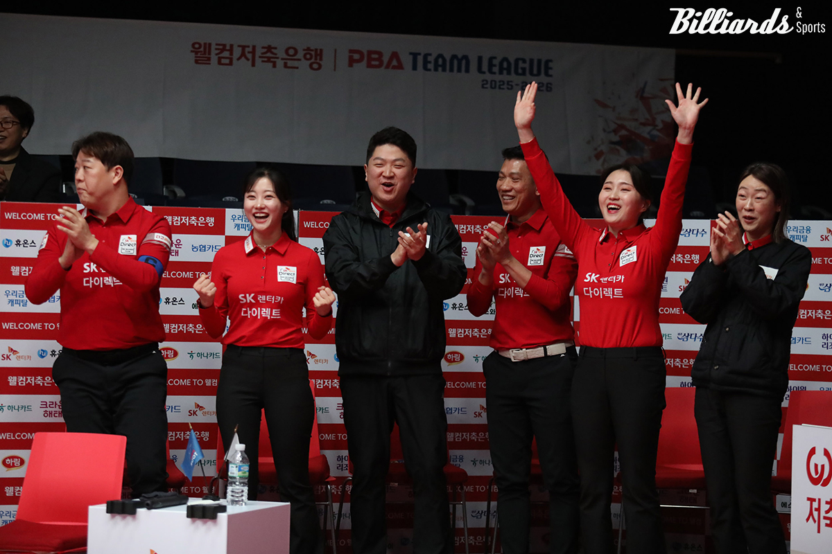 SK렌터카 선수들.