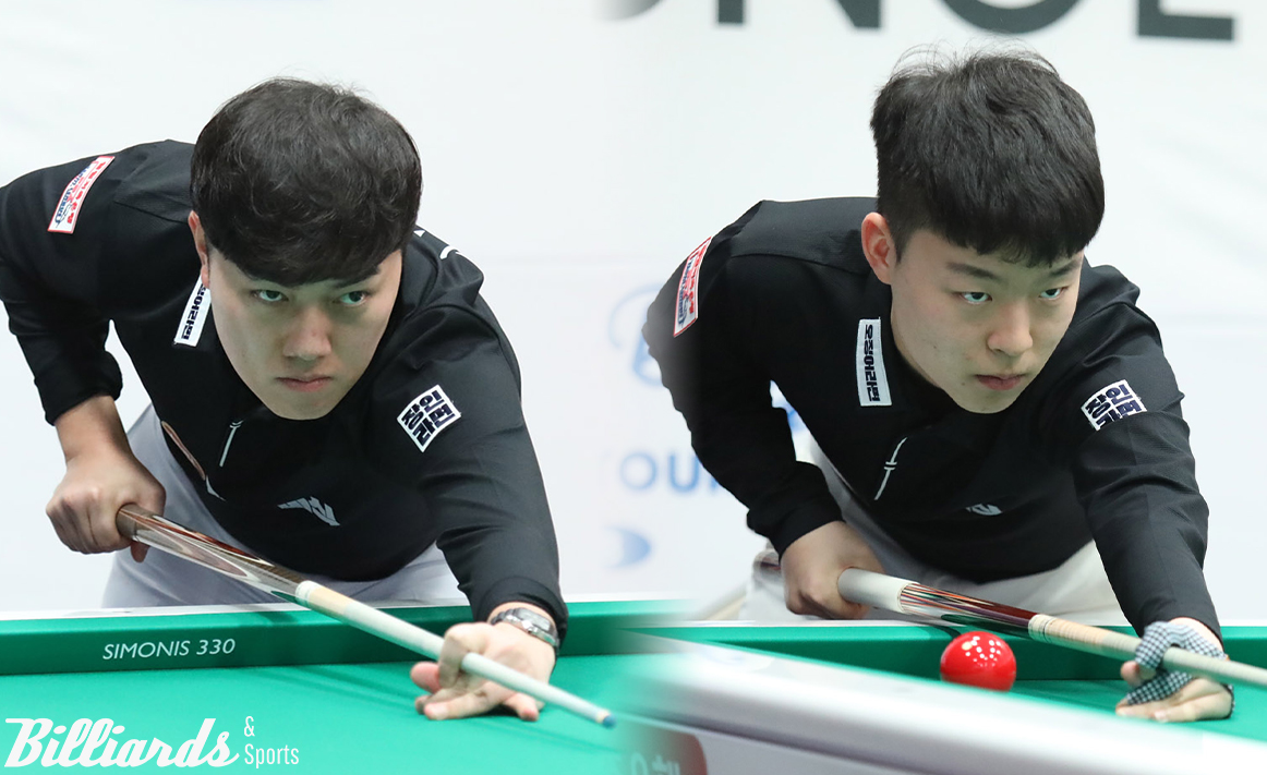 하림이 프로당구 PBA 팀리그 4라운드 4일 차 경기에서 휴온스를 세트스코어 4-2로 꺾고 연패에서 탈출했다.  사진=고양/김민영 기자