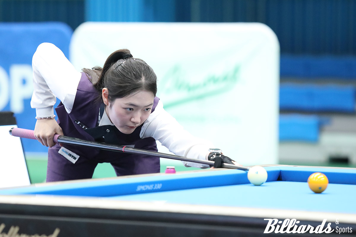 권영일과 팀을 이뤄 복식전에 출전한 마지우가 혼성팀 중 유일하게 8강에 올랐다. 사진=양구/김민영 기자