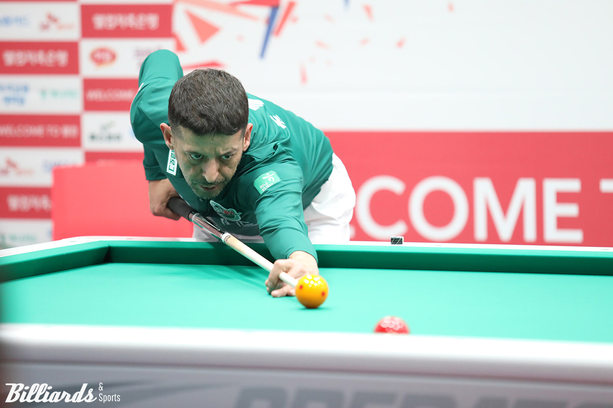 하나카드의 무라트 나지 초클루(튀르키예)는 4세트에서 김진아와 호흡을 맞춰 승리를 거뒀다.