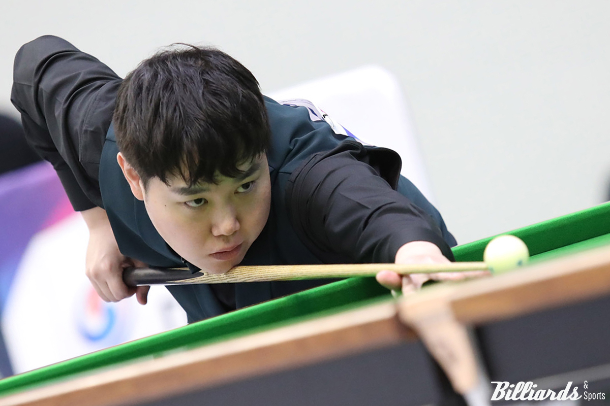 이대규(인천체육회)가 제20회 대한체육회장배 2025 전국당구대회 스누커 종목에서 우승을 차지했다.  사진=이용휘 기자