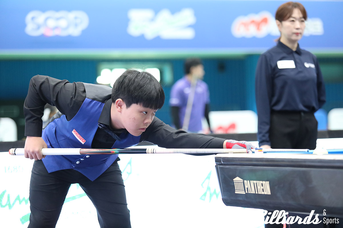 김현우는 침착하게 자신의 경기를 펼쳤지만, 끝내 조명우를 넘어서지는 못했다.