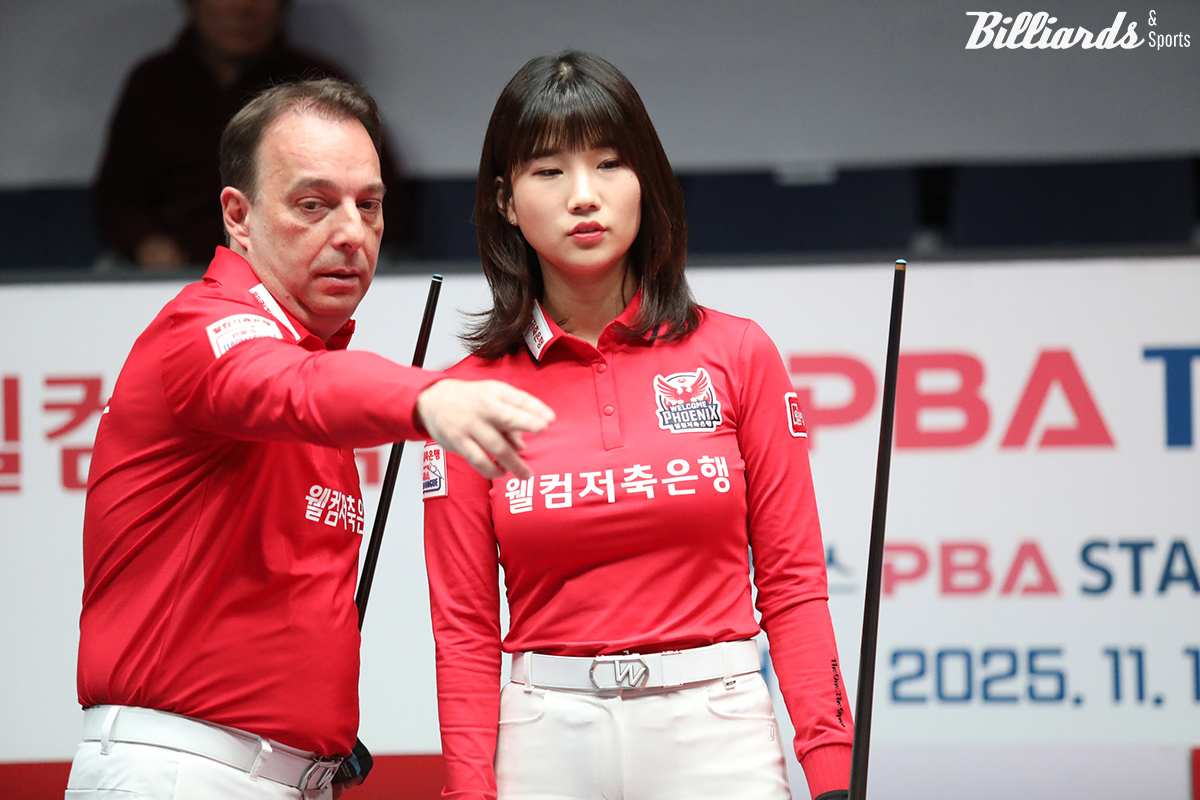 웰컴저축은행 산체스와 용현지.  사진=이용휘 기자