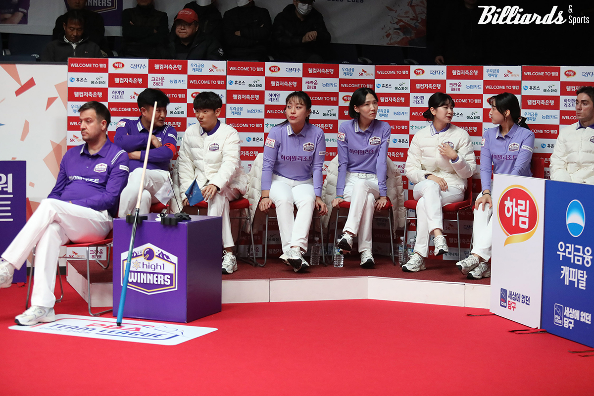 하이원리조트 선수들.  사진=김민영 기자