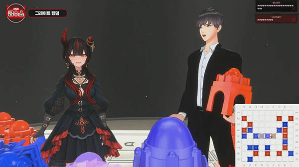 스트리머 ‘제갈금자’가 바둑 기사 이세돌과 마인드 스포츠 토크쇼 ‘금수쇼’를 진행하는 모습