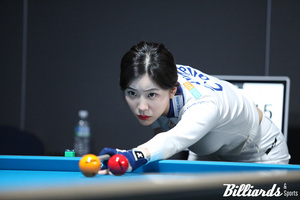 '하이런 11점' <b>정수빈</b>, 박정현 꺾고 <b>김가영</b>과 32강서 맞<b>대결</b>…"이번에 이...