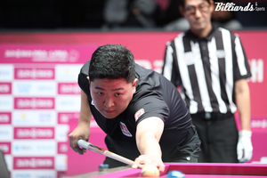 '강동궁 잡고, 몬테스 꺾고' <b>조건휘</b>, PBA 5차 투어 결승行…'<b>조건휘</b> vs 마...